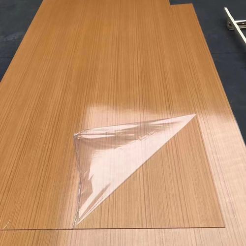 木饰面板仿kd科定6247柚木科技木直纹饰面板免漆木饰面涂装板科定