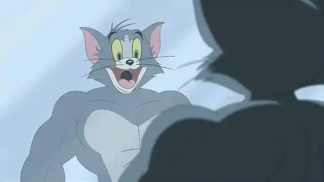 猫和老鼠传奇1:汤姆练的是肌肉速成版吧,就骑了几圈自行车-动漫视频