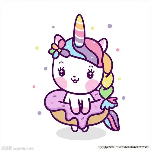 卡通独角兽设计图__卡通设计_广告设计_设计图库_昵图网nipic.com