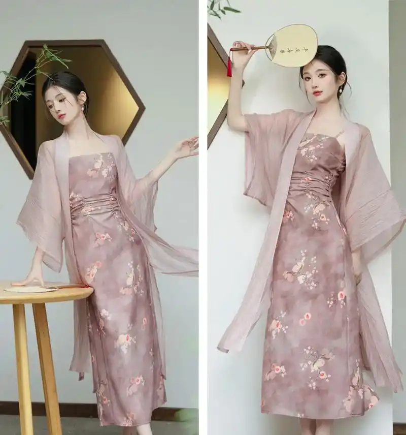 新中式国风汉服拍照姿 - 抖音