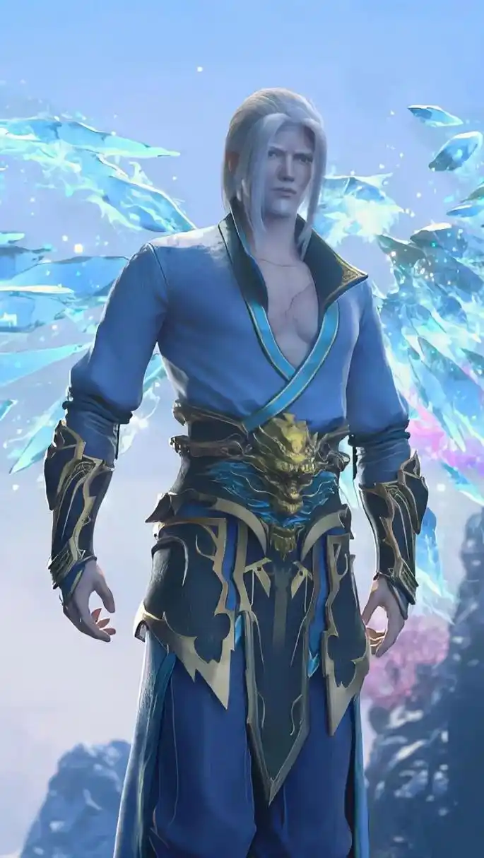 斗破苍穹年番# #冰皇海波东# 我不认为今天会葬身于此,并且我从来都