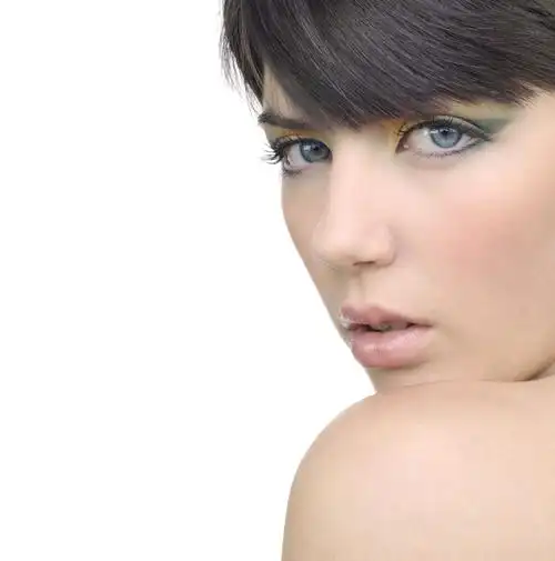 女人迷离的眼神高清图片