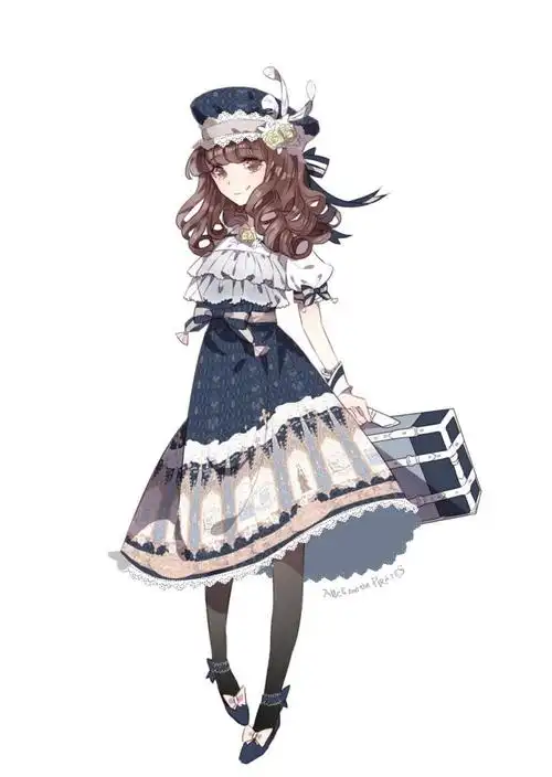 小裙子 洛丽塔 漫画 作者:凉藤