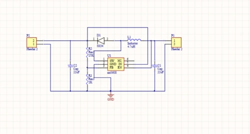 mt3608如何实现1v升压成5v