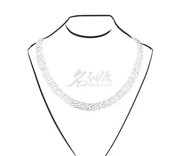 项链怎样画好?锁链板绘画法!