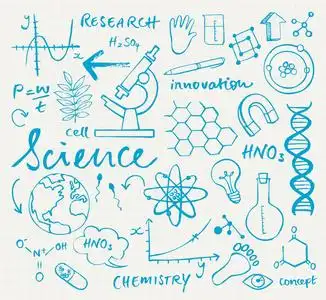 科学图标涂鸦照片
