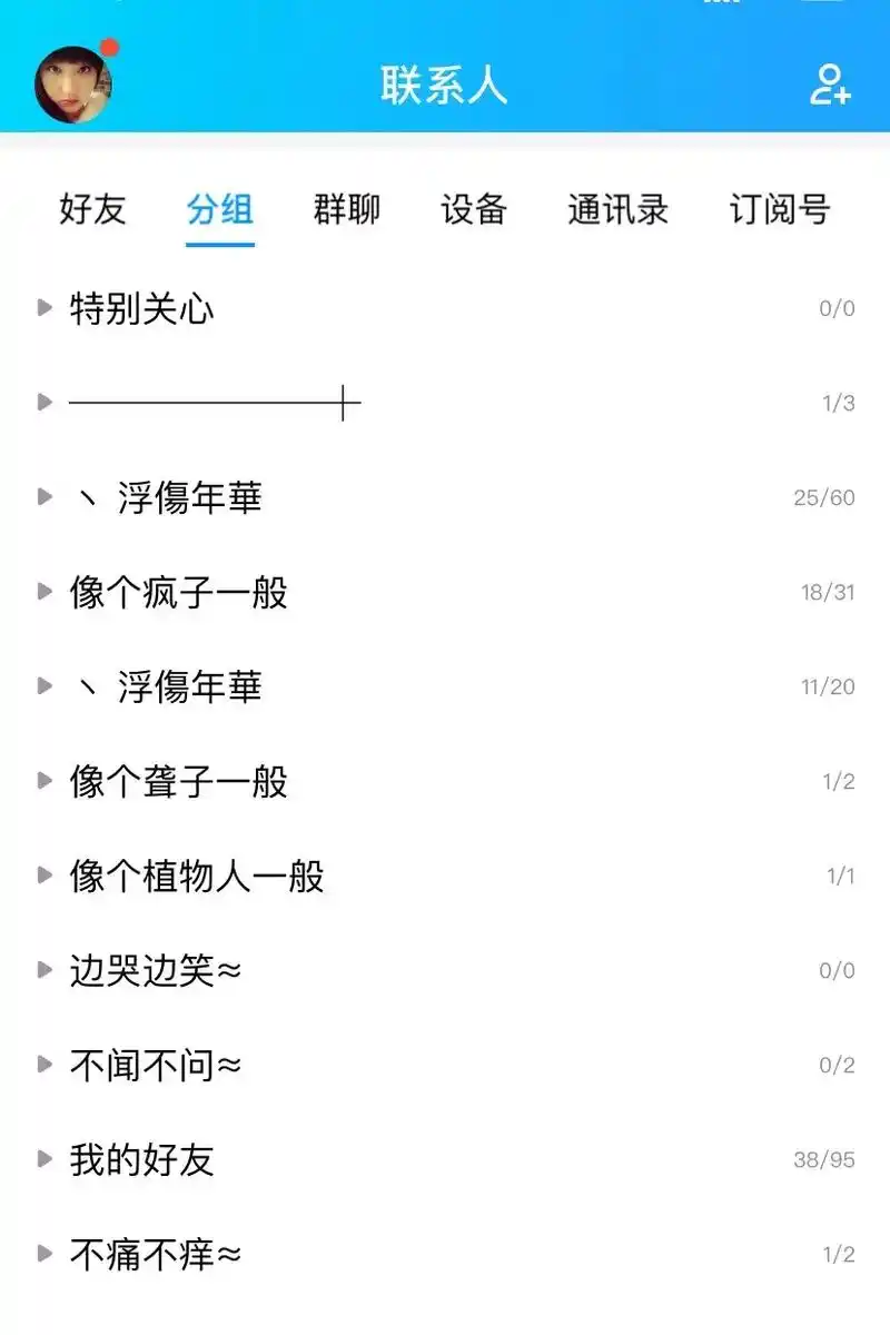 那年的qq分组里你们有没有特别关心的人? 如今还有联系吗?  - 抖音