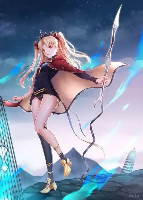 艾蕾|airjun的埃列什基伽勒(fate)插画图片