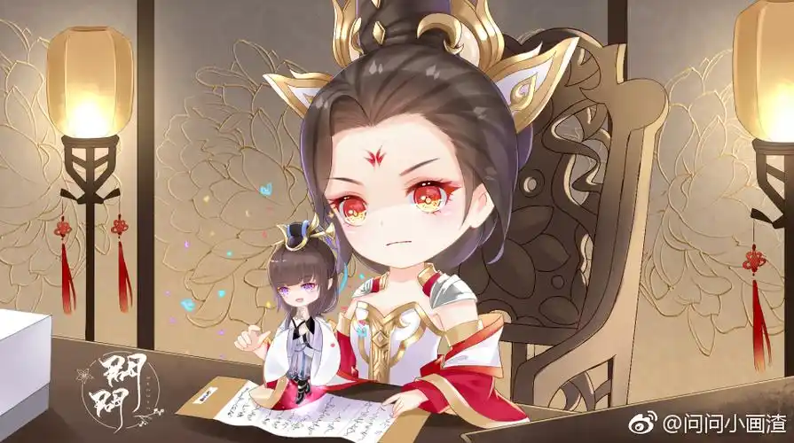 武则天上官婉儿画师问问小画渣微博