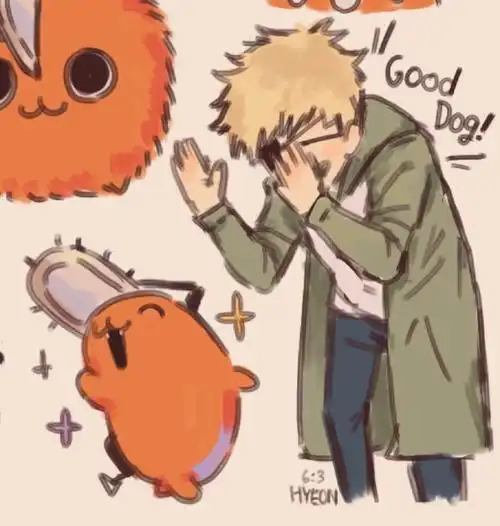 电锯人##授权转载#谁能拒绝波奇塔这么可爱的小狗