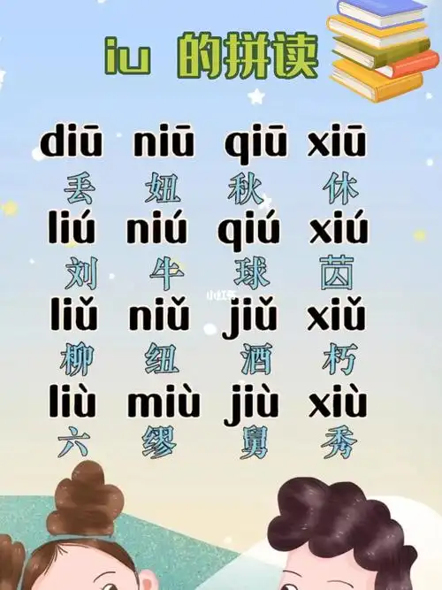 复韵母iu的拼读