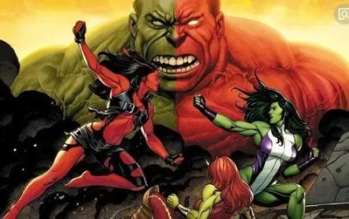 漫威超级英雄之女红巨人回归绿巨人与黑寡妇暧昧陷入三角恋