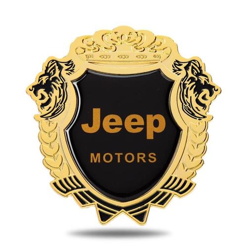 汽车中网标vip金属3d立体改装标志贴吉普jeep 指南者自由侠自由光