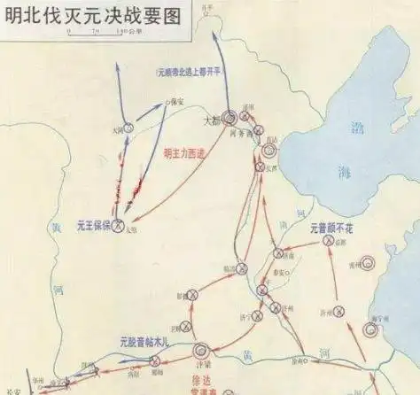 朱元璋北伐为什么能成功呢主要的原因是什么
