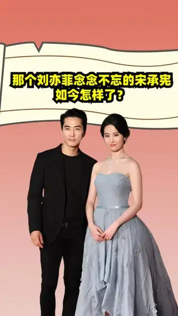 分道扬镳9年后,那个令刘亦菲念念不忘的宋承宪,如今怎样了?