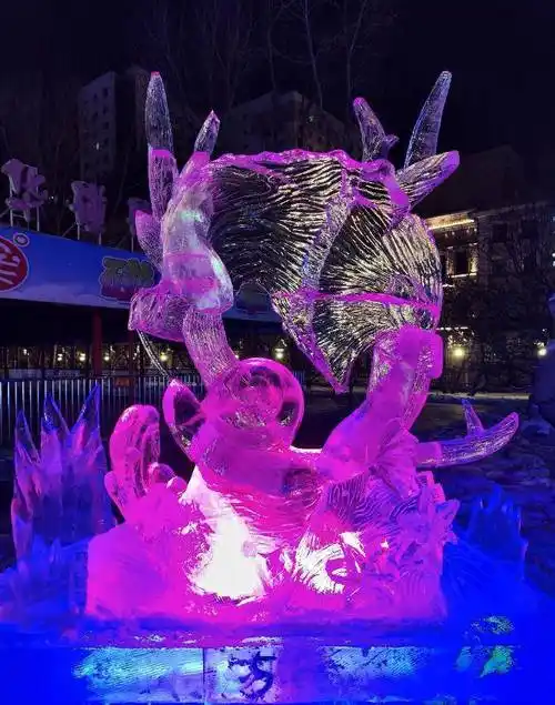 冰晶雪舞 创意之美 第三届"华德杯"全国青年专业冰雕大赛收官_哈尔滨