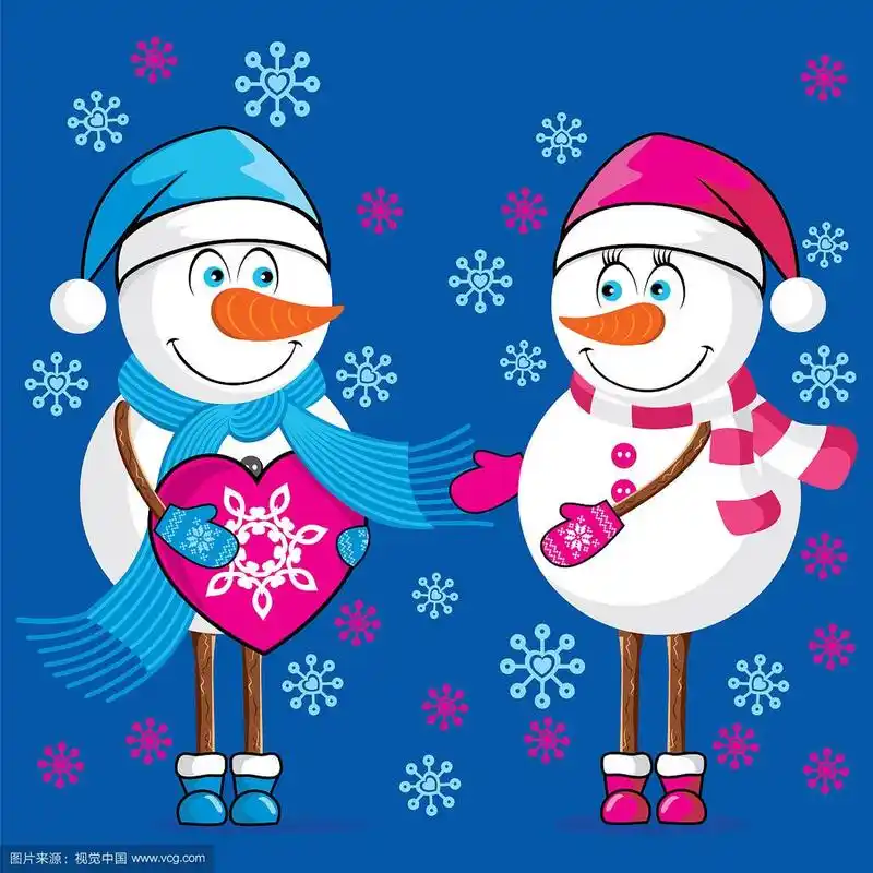 情人雪人