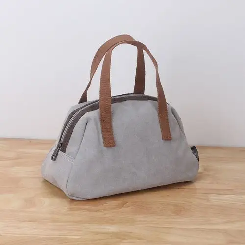 新款小包简约文艺帆布包女式时尚文艺手提包妈妈女包小布包布艺包