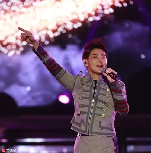 2017年6月12日,江苏淮安,林志颖亮相第十七届中国盱眙国际龙虾节大型