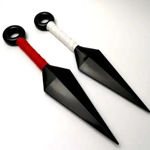 大量现货火影忍者武器大苦无手里剑玩具鸣人 晓组织佐助cos道具