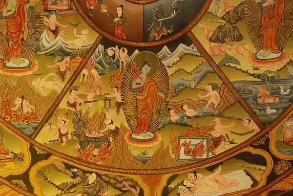 thewheeloflife唐卡六道轮回图超多图解