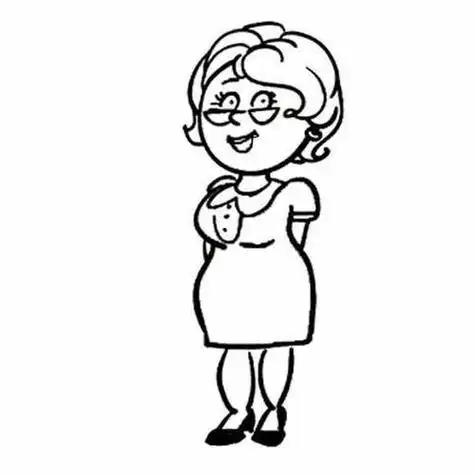 女性简笔画幼儿人物简笔画教程怎么画漂亮女生简笔画图片关于女性