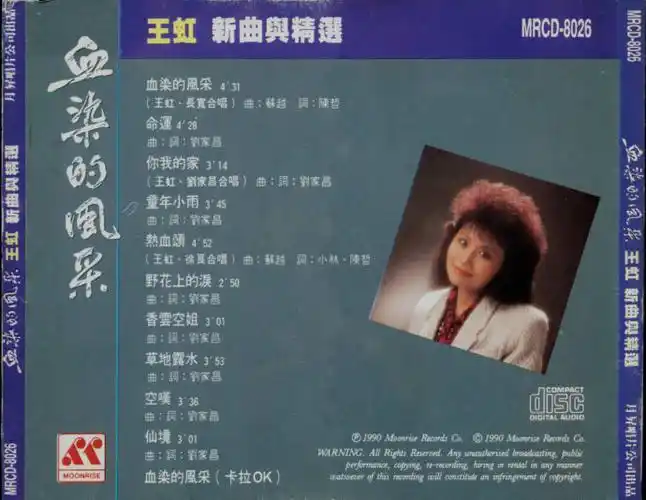 专辑 血染的风采新曲与精选(澳洲版)    歌手 王虹