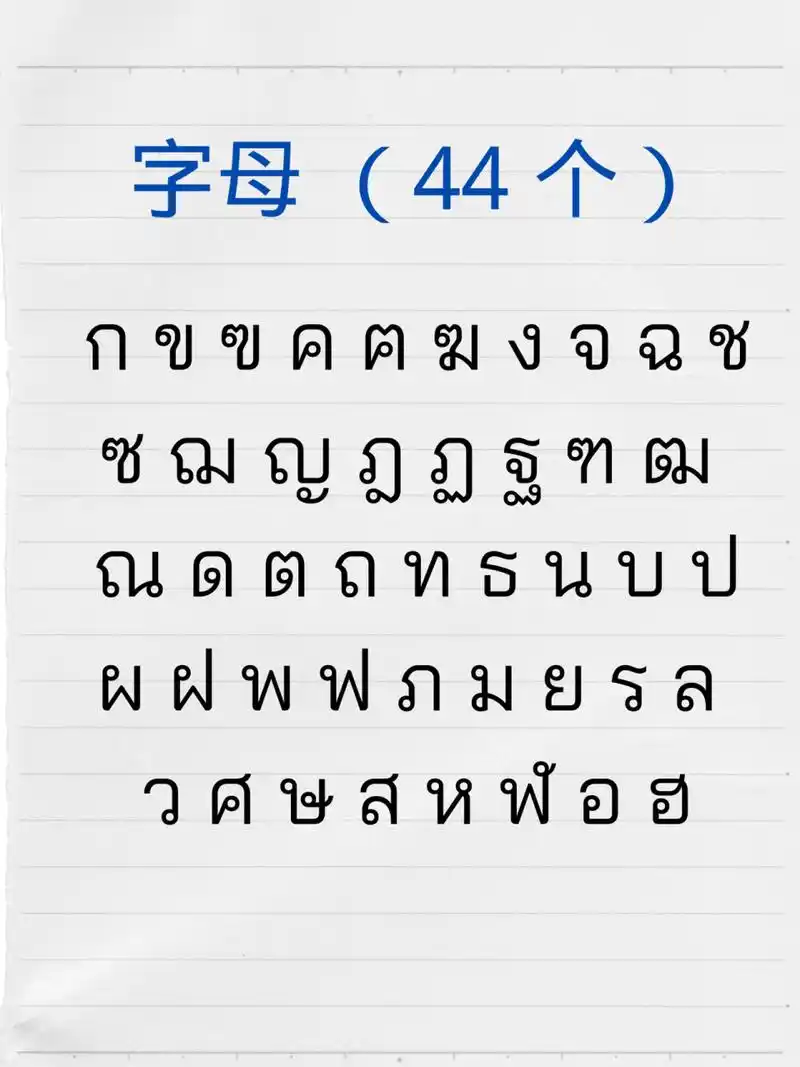 虽然现在的泰文还有中国口音.