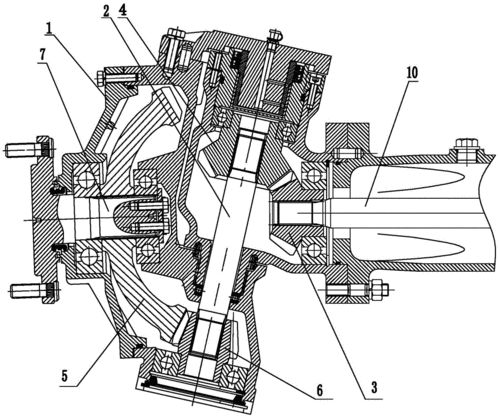 拖拉机前驱动桥