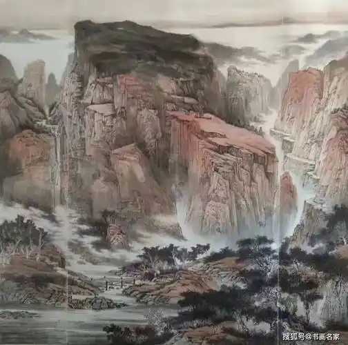 『艺术中国 』——特邀艺术家王鹤_绘画_清水_笔墨