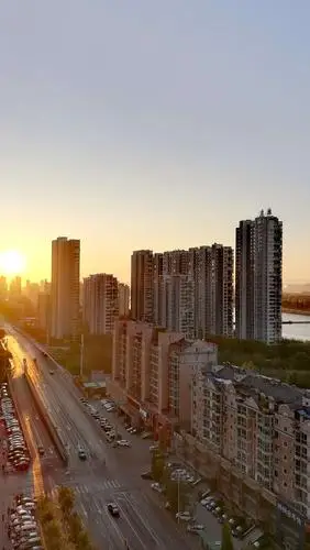 早晨窗外风光/我的手机摄影作品