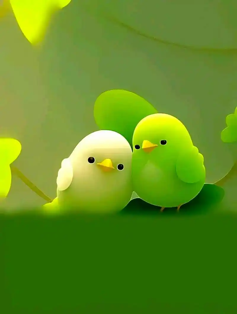 这护眼壁纸不仅绿色养眼,还超级可爱,拿走不谢[嘿哈][嘿哈][嘿哈]