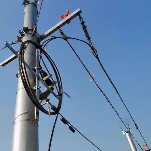 电缆架空金具剩余光缆余缆架十字型结构内盘外盘式