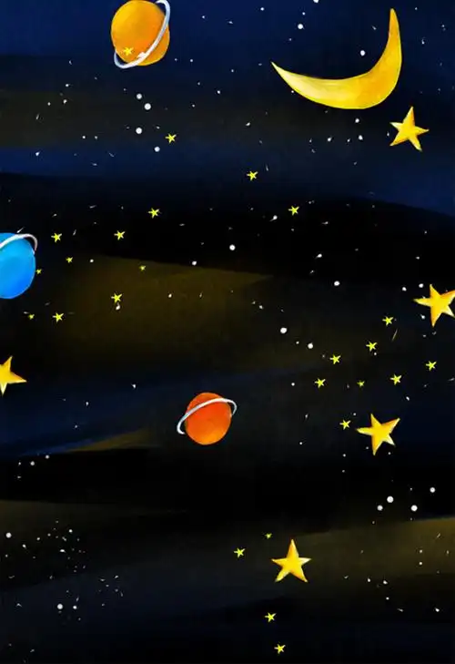 星空插画
