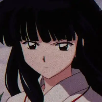 桔梗头像侧颜唯美图片犬夜叉桔梗微信头像图片大全