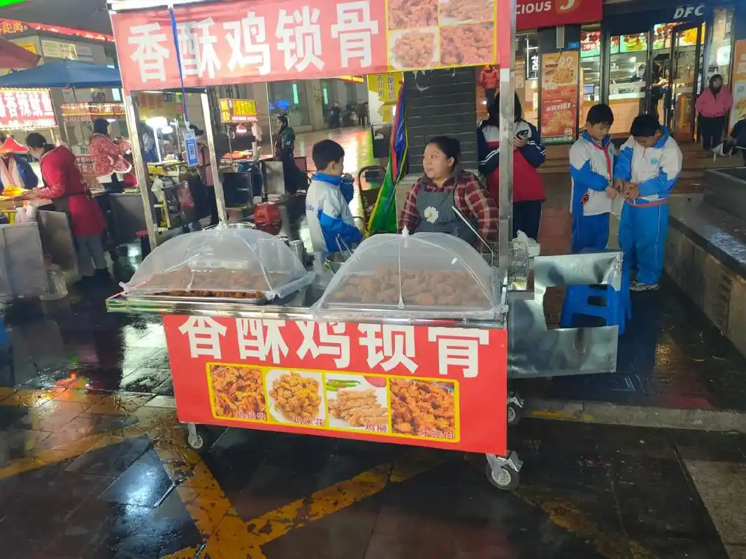 桥不见不散新鲜美味香酥鸡叉骨来啦三