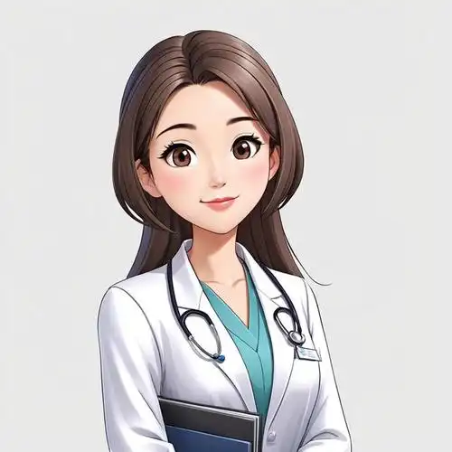 职业头像|创意插画头像致敬白衣战士「女医生一」