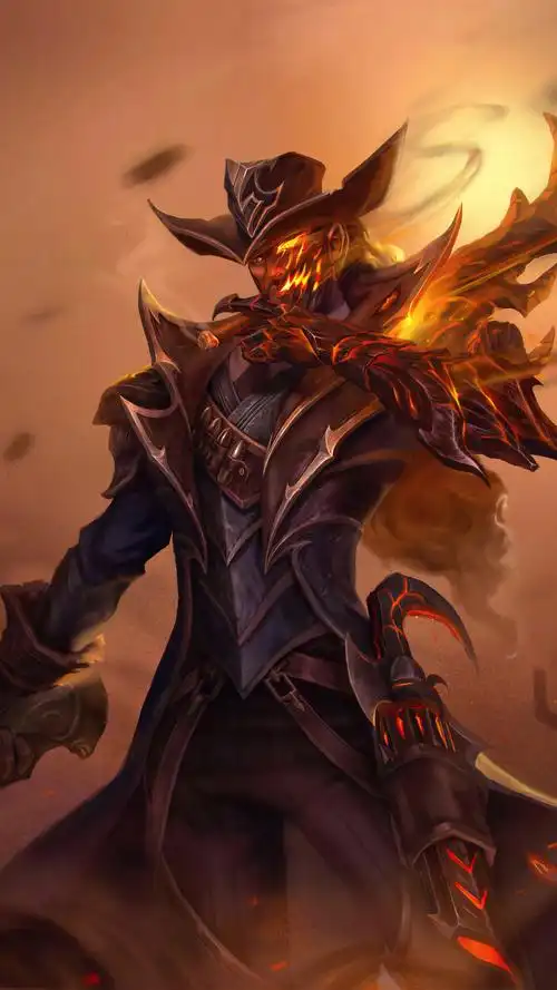 lol英雄联盟 圣枪游侠 卢锡安 lucian 西部魔影 手机壁纸