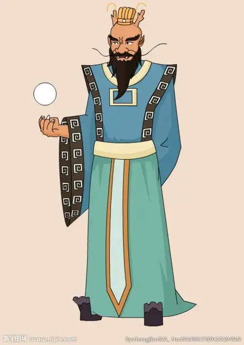 卡通龙王设计图__动漫人物_动漫动画_设计图库_昵图网nipic.com