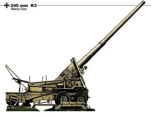 k3 240mm重炮