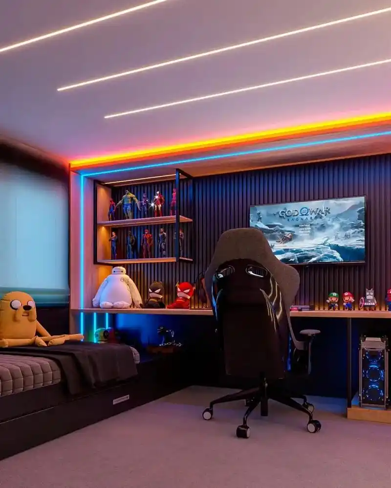 20款电竞房装修 成年人的快乐.拥有一间电竞房成为越来越多年 - 抖音