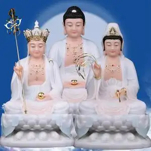 汉白玉佛像全堂佛观音菩萨地藏王释迦佛弥勒佛药师阿弥陀佛摆件