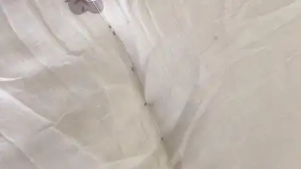 被子缝合处全是破洞,尺寸也不对