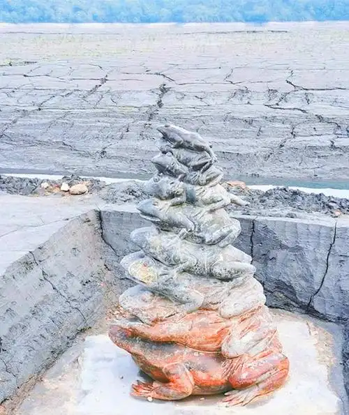 日月潭干涸九只蛙全部出水是怎么回事