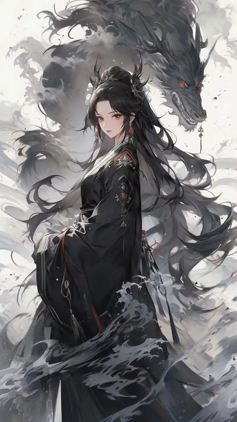 山海经-四方守护兽.龙族圣女狼族雪女狐族妖女莽族魔女 - 抖音