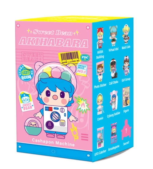 popmart泡泡玛特小甜豆秋叶原系列盲盒