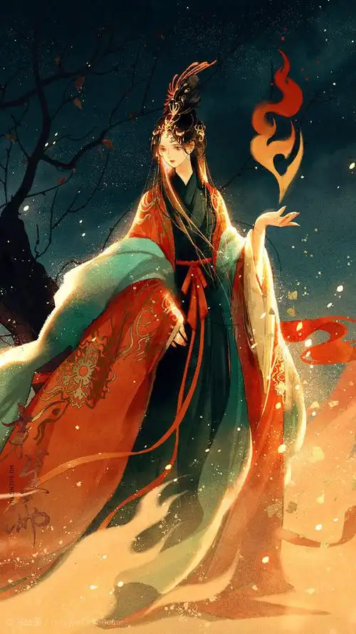 山海经-女魃 女魃所到之处,滴.