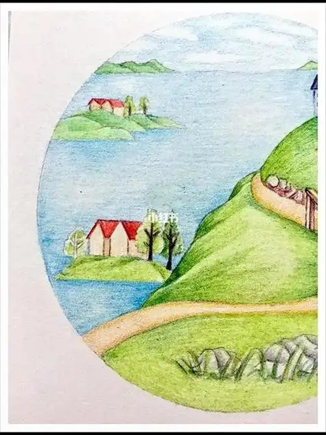 风景画简单又漂亮彩铅风景画简单又漂亮彩铅视频