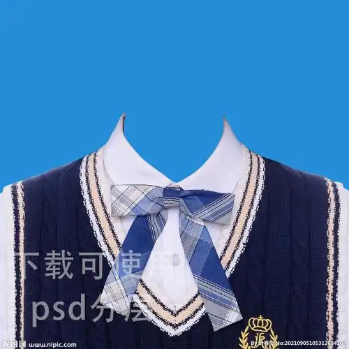 女款证件照衣服素材图片