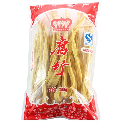 五邑侨乡特产 丰满楼腐竹 黄豆腐竹豆腐皮凉拌腐竹圆枝黄花菜干货